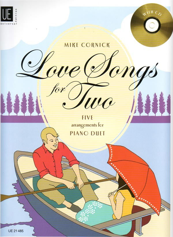Cornick, arr. - Love Songs for Two (w/ CD) - Piano, 4 Hands