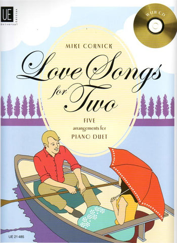 Cornick, arr. - Love Songs for Two (w/ CD) - Piano, 4 Hands
