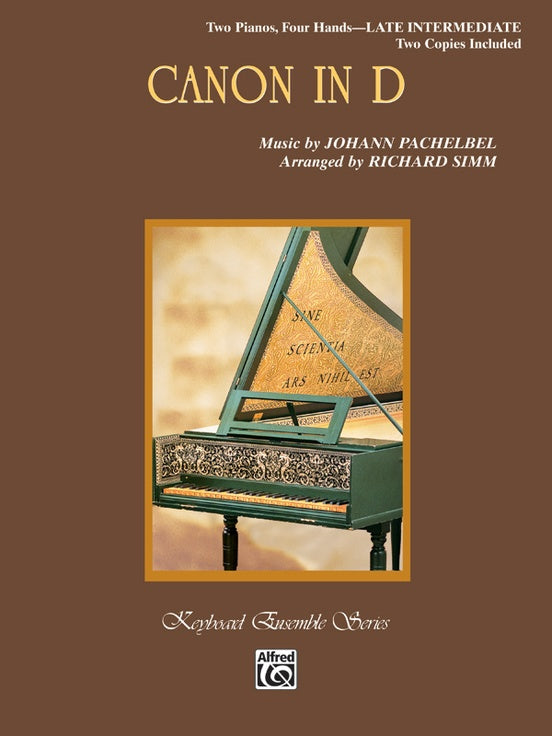 Pachelbel, arr. Simm - Canon in D - 2 Pianos, 4 Hands