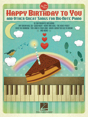Various - Happy Birthday and Other Great Songs for Big-Note Piano - Big Note Piano
