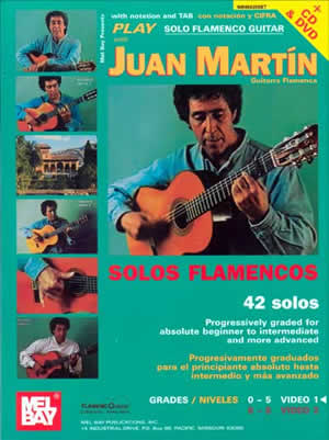 Martin - Play Solo Flamenco Guitar with Juan Martin, Vol. 1 (w/CD and DVD) - Guitar Method