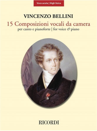 Bellini - 15 Composizioni Vocali Da Camera - High Voice