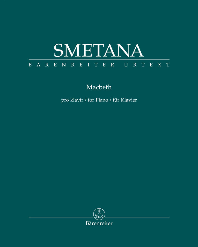 Smetana, ed. Gabrielova – Macbeth – Piano
