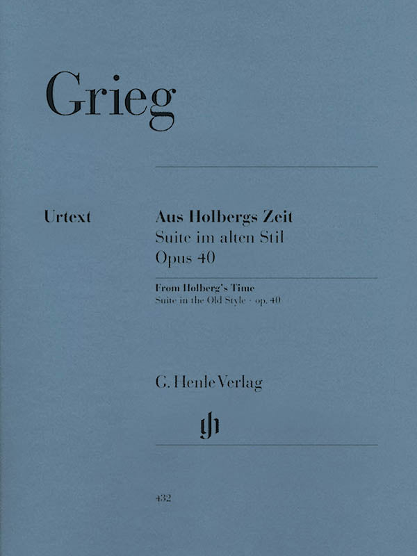 Grieg - Holberg Suite, Op. 40 - Piano Solo