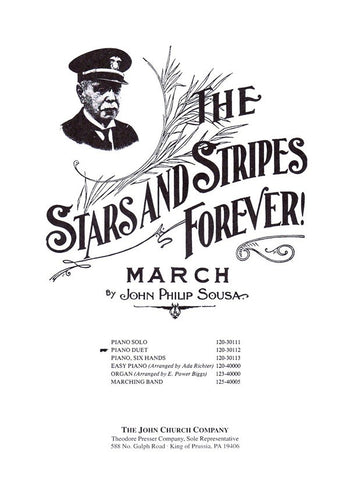 Sousa - The Stars and Stripes Forever - Piano 4-Hands