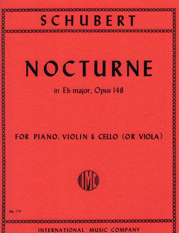 Schubert - Nocturne in Eb major, Op. 148 - Violin, Viola and Piano