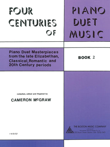 McGraw, ed. - Four Centuries of Piano Duet Music, Book 2 - Piano, 4 Hands