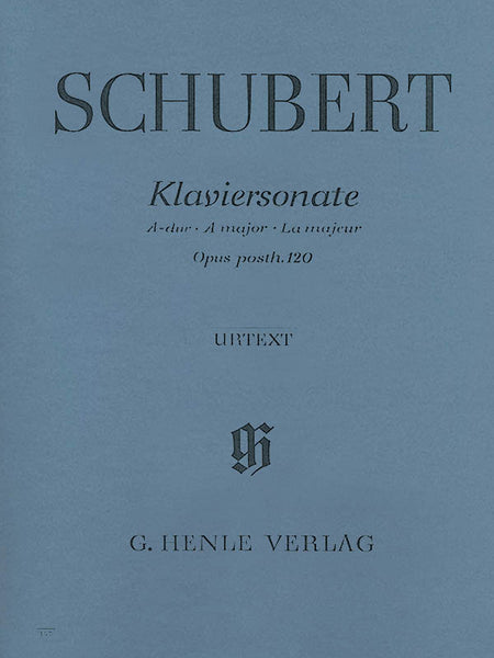 Schubert - Piano Sonata in A Major, Op. Posth. 120 D.664 - Piano Solo