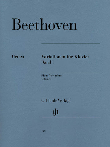 Beethoven, ed. Schmidt-Gorg – Piano Variations, Vol. I – Piano