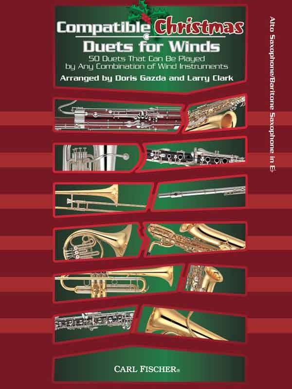 Gazda and Clark, arrs. - Compatible Christmas Duets for Winds - Eb Saxophone Part