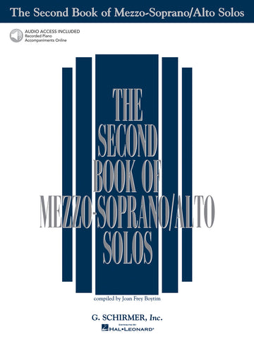Various - The Second Book of Mezzo-Soprano/Alto Solos -