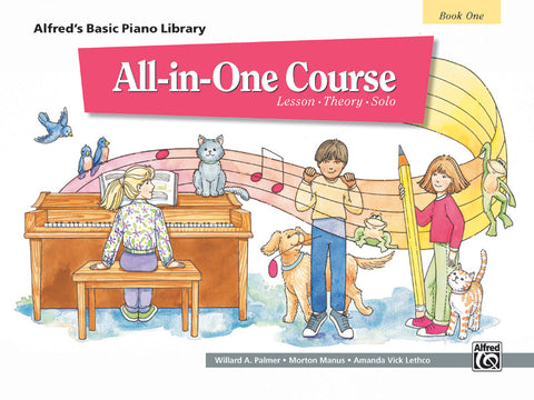 Alfred's Basic All-In-One: Book 1 - Piano Method