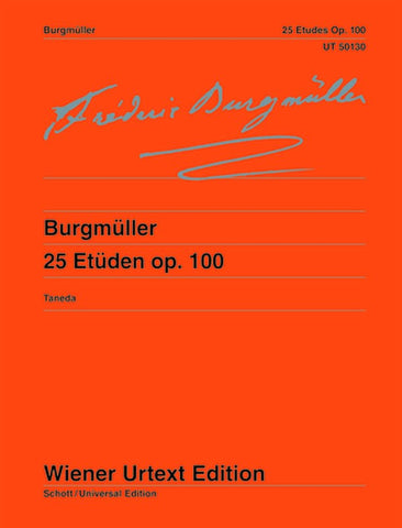 Burgmuller - 25 Etuden, Op. 100 - Piano Method