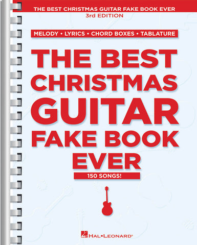 The Best Christmas Guitar Fake Book Ever (3rd Ed.) - Fakebook