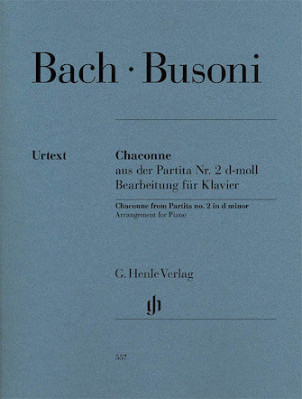 Bach/Busoni - Chaconne from Partita No. 2 in D Minor - Piano