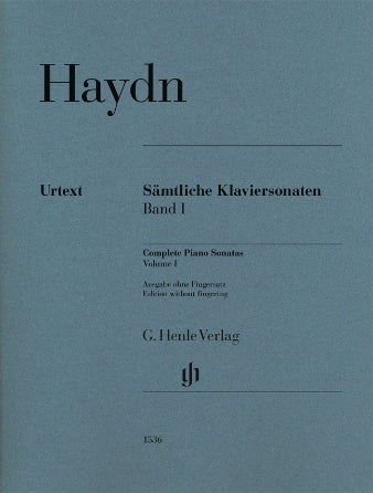 Haydn - Complete Piano Sonatas, Vol. 1 (without fingering) - Piano