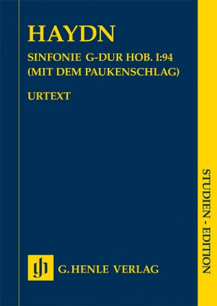 Haydn - Symphony in G Major, Hob. I:94 (Surprise Symphony) - Study Score