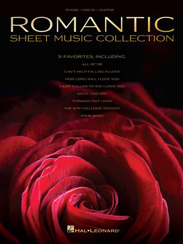 Various – Romantic Sheet Music Collection – Piano, Vocal, Guitar