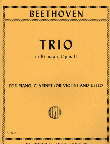 Beethoven - Trio in Bb, Op.11 -Piano, Clarinet (or Violin), and Cello