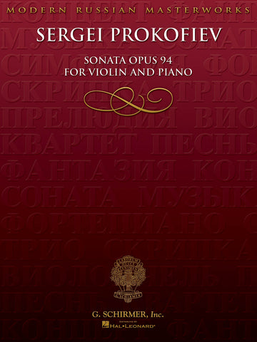 Prokofiev - Sonata, Op. 94 - Violin and Piano