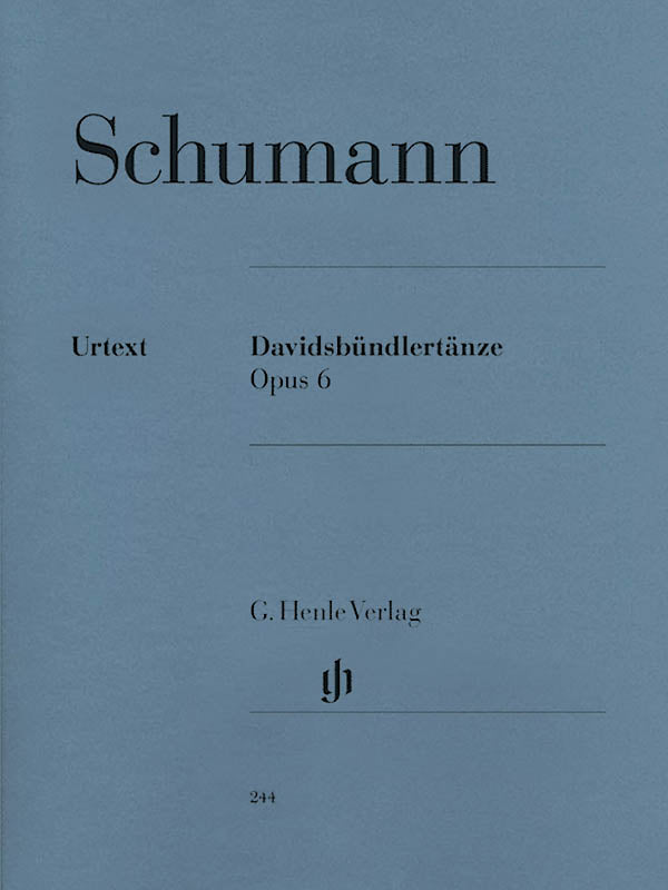 Schumann - Davidsbundlertanze, Op. 6 - Piano Solo