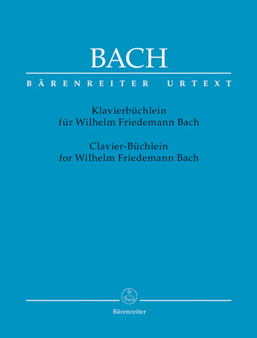 Bach – Notebook for Wildhelm Friedemann Bach – Piano