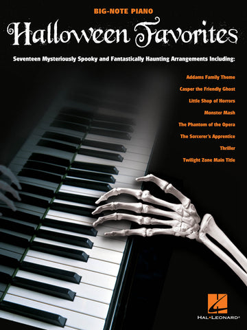 Various - Halloween Favorites - Big Note Piano