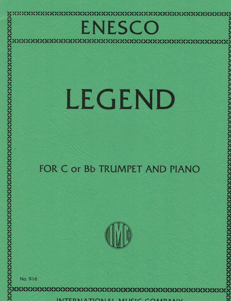 Enesco - Legend - Trumpet and Piano
