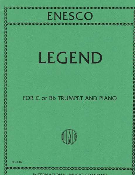 Enesco - Legend - Trumpet and Piano