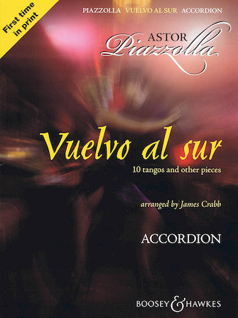 Piazzolla- Vuelvo al Sur: 10 tangos and other pieces - Accordion