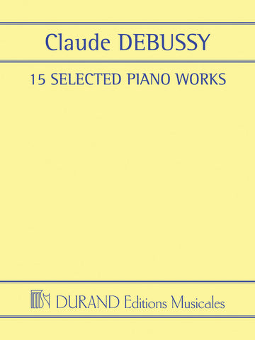 Debussy – 15 Selected Piano Works – Piano