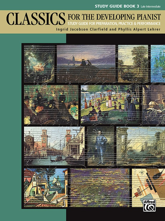Clarfield and Lehrer, eds. - Alfred's Classics for the Developing Pianist,  Study Guide Book 3 - Graded Classics