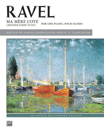 Ravel - Ma Mere l'Oye - Piano, 4 Hands
