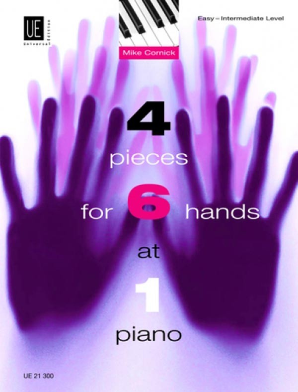 Cornick - 4 Pieces for 6 Hands - Piano, 6 Hands