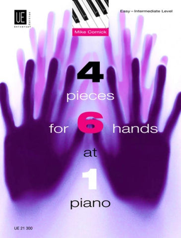 Cornick - 4 Pieces for 6 Hands - Piano, 6 Hands