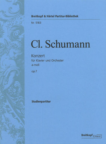 Schumann, C. - Concerto, Op. 7 - 2 Pianos