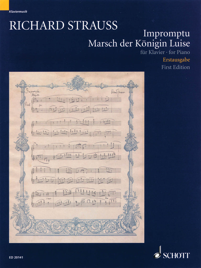 Strauss, R., ed. Wolf – Impromptu Marsch der Konigin Luise – Piano