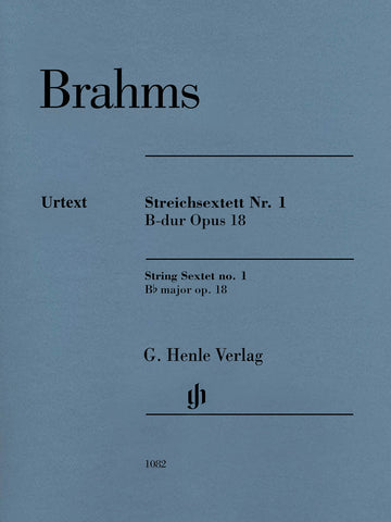 Brahms, ed. Eich – String Sextet No. 1 in Bb Major, Op. 18 – String Sextet