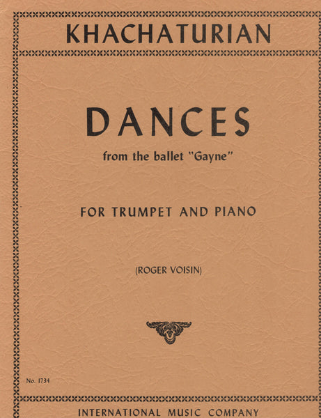 Khachaturian, ed. Voisin - Dances from the ballet "Gayne" - Trumpet and Piano