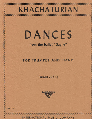 Khachaturian, ed. Voisin - Dances from the ballet "Gayne" - Trumpet and Piano
