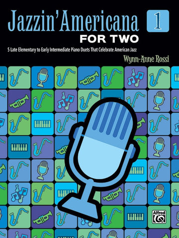 Rossi - Jazzin' Americana for Two, Book 1 - Easy Piano, 4 Hands