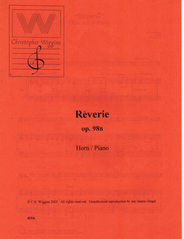 Wiggins - Reverie, Op. 98B - Horn and Piano