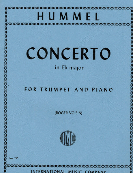 Hummel, ed. Voisin - Concerto in Eb Major - Trumpet and Piano