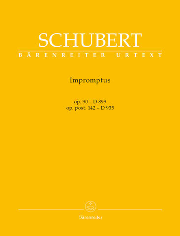 Schubert, ed. Durr – Impromptus Op. 90 (D. 899), Op. Post. 142 (D. 935) – Piano