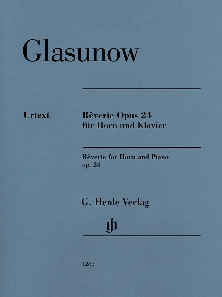 Glasunow - Reverie for Horn and Piano, Op. 24 - Horn and Piano