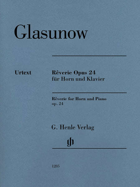 Glasunow - Reverie for Horn and Piano, Op. 24 - Horn and Piano