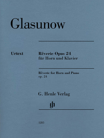Glasunow - Reverie for Horn and Piano, Op. 24 - Horn and Piano
