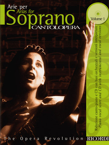 Various – Cantolopera: Arias for Soprano, Vol. 1 (w/CD) – Voice and Piano
