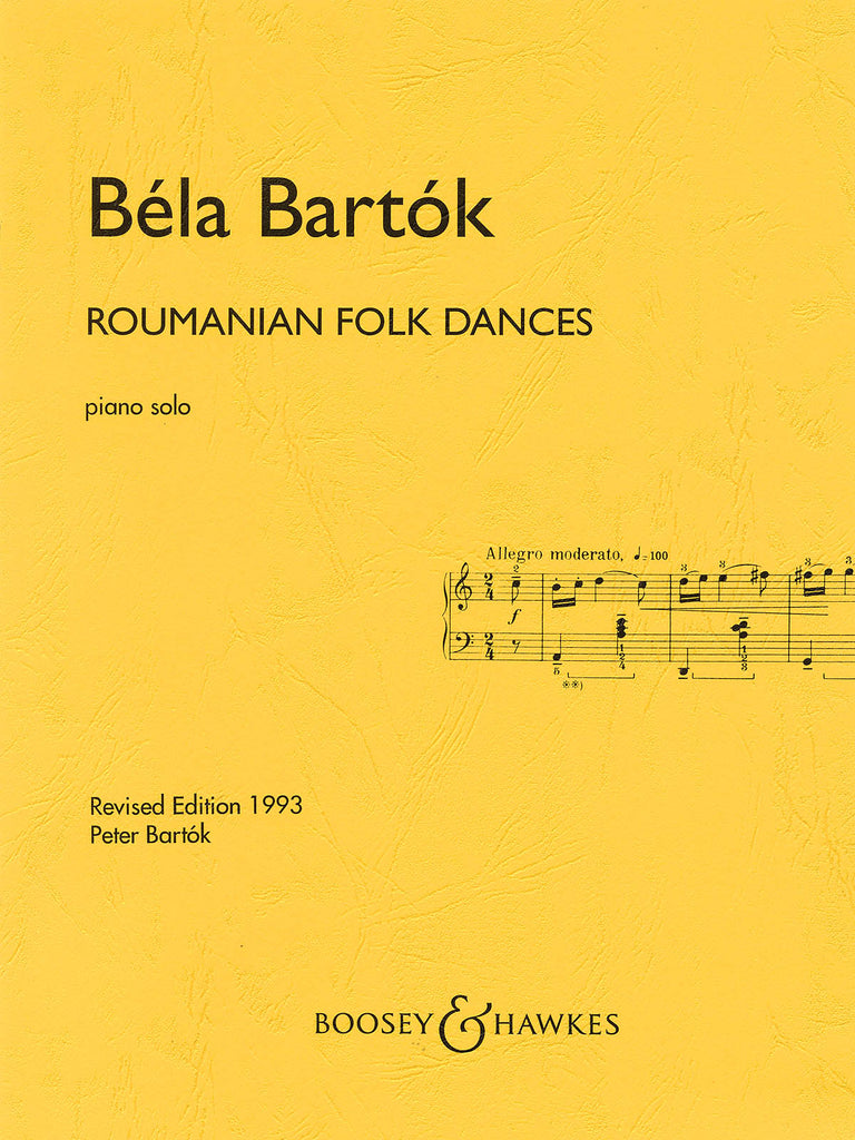 Bartok – Roumanian Folk Dances – Piano