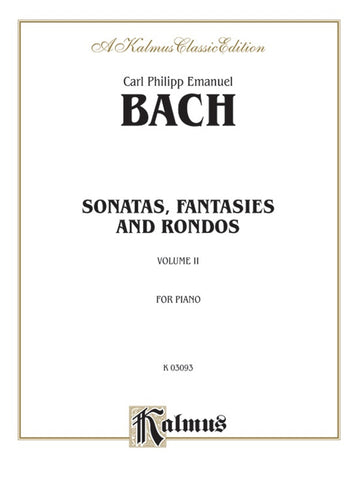 Bach, C.P.E. – Sonatas and Fantasies, Vol. 2 – Piano